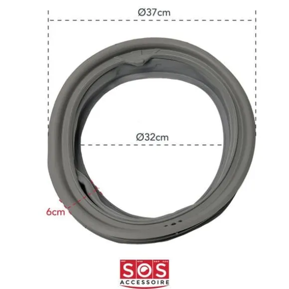 Manschett till BEKO WMB61220S tvättmaskin - Originaltillverkarens del