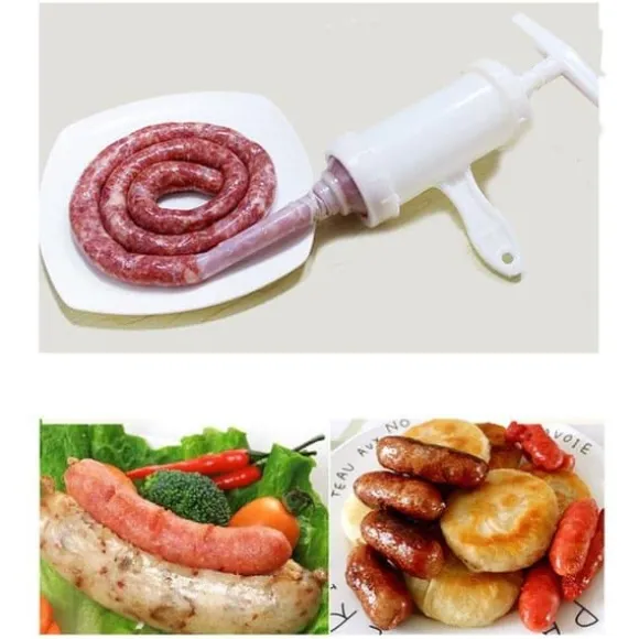 Manuell korvstoppare / korvspruta – 2-pack