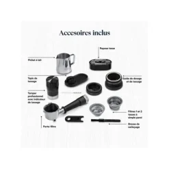 Maskin expresso - DELONGHI - La Specialista Touch EC9455.M - Inox - 1450 watt - 15 bar