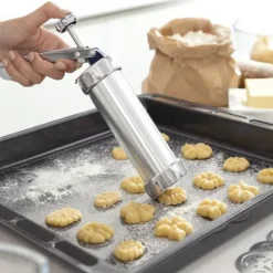 Maskin för att göra Kakor och Spritspåse 2-i-1. Prekies InnovaGoods