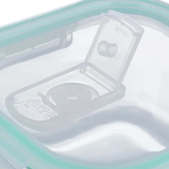 Matförvaringsbehållare Set, Glas, Transparent