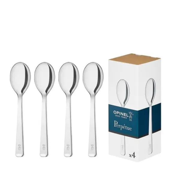 Matkapspid - Opinel - Perpetue - Rostfritt stål - Modern design - Förpackning med 4