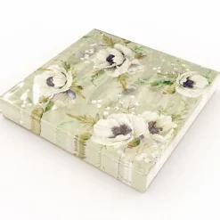 Matservett Vita Blommor 20-pack Ivars i Lanna