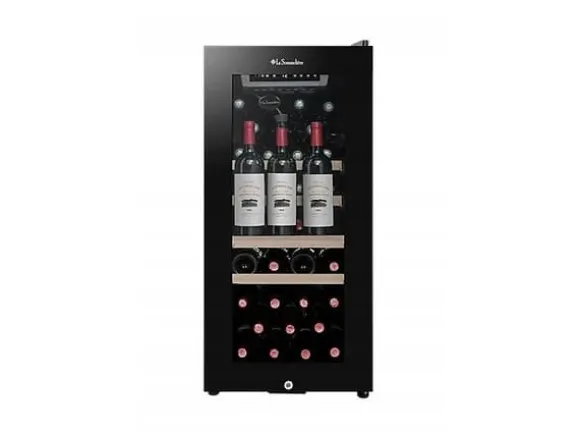 Med kod MAJ - rabatt 10% LS38BLACK fristående vinkylare