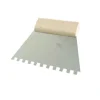 MEGA Stainless steel spatula 180mm tooth 8x8mm 61784