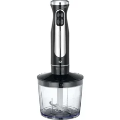 MELISSA Stavmixer med hackare visp kopp 600W Svart / Rostfritt stål
