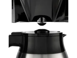Melitta Look Therm Timer Kaffemaskin - 10 koppar - Svart / Silver