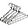 Metallgalgar 30-pack, rostfritt stål, robusta metallgalgar 40 cm