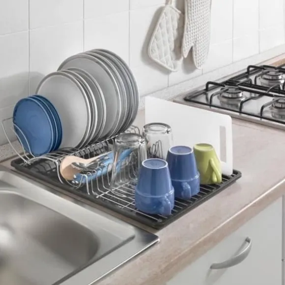 Metaltex Diskavlopp Wingtex 51x31 Cm Antracit/silver 2-delat