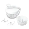 Metaltex Kitchen Helpers Topedo Salladsslunga Vit/Transparent