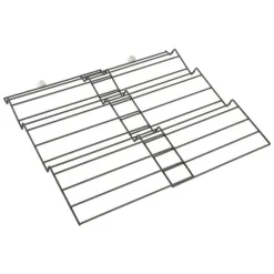 Metaltex utdragbart kryddställ 26-51 cm svart/metall