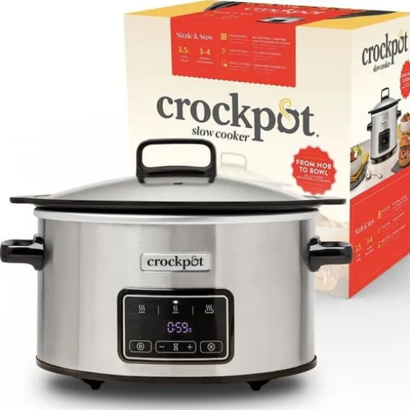 Mijoteuse - Crock-pot - CSC112X - 3,5 Litres - Elektrisk - Digitala kontroller