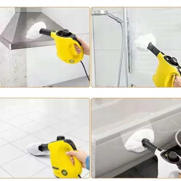 Mikrofiberdukar till ångtvätt EasyFix 6-pack – 3 golv + 3 handmunstycke | Tvättbar | Ersättningsdel för Karcher SC3 SC4