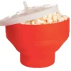 Mikroskål till popcorn, orange