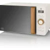 Mikrovågsugn Digital 20L Modern Nordisk Design SWAN SM22036WHTNEU 800W Vit 41040