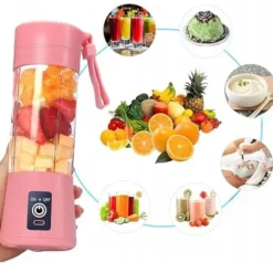 Mixer Bärbar för Smoothies Handhållen Sladdlös Kraftfull