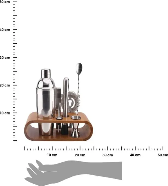 MIXOLOGY bartenderset, rostfritt stål