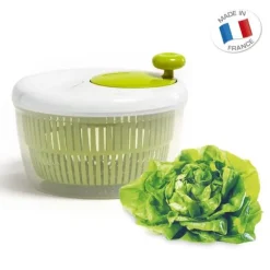 MOULINEX CLASSIC Salladscentrifug 5 L (5/7 pers), Tillverkad i Frankrike, Diskmaskinssäker