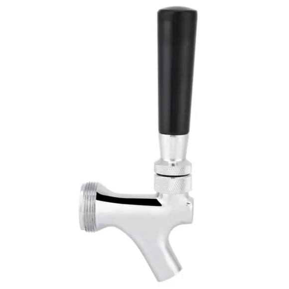 Mässing Ölkran Tap Dispenser med Borste Dammskydd Ölbryggningstillbehör Kit
