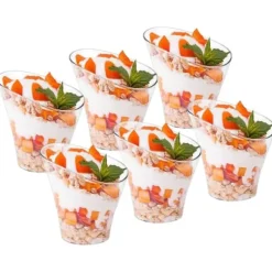 Muggar för desserter, snacks 180 ml 6 st.