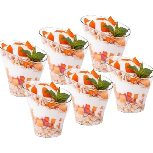 Muggar för desserter, snacks 180 ml 6 st.