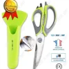Multifunktionella köksaxar - LUNAVO - TEC™ - Rostfritt stål 2cr13 - 140g - Lätt att rengöra