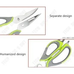 Multifunktionella köksaxar - LUNAVO - TEC™ - Rostfritt stål 2cr13 - 140g - Lätt att rengöra