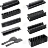 Multifunktionellt sushiverktyg - HTBE® - 10 delar - ABS - Svart - Hemmafix