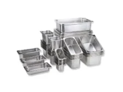 Multi Kantine 1/6 GN 1 ltr 17.5x16x6.5 cm Rustfrit stål,6 stk/pk