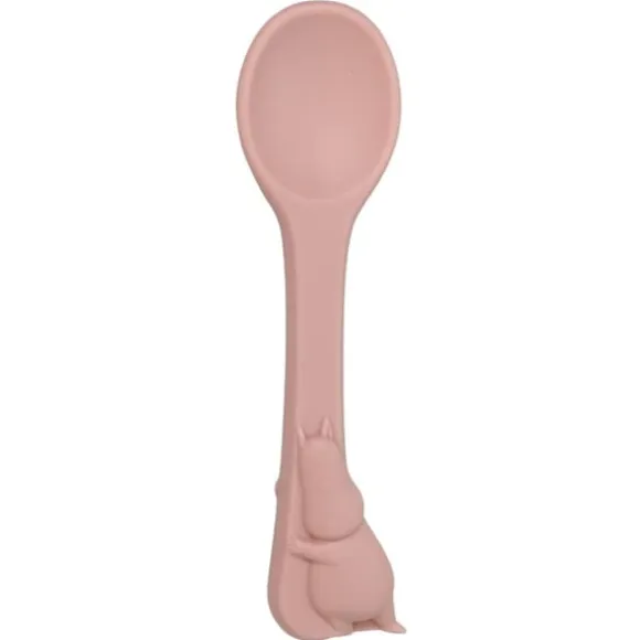 Mumin Silikon Sked Rosehip Pink Rätt Start
