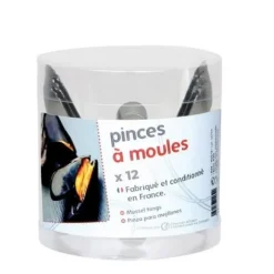 12 musselklämmor