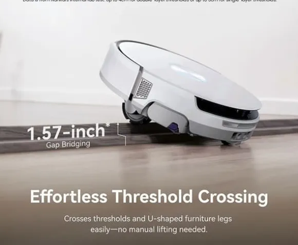 Narwal Flow Robotdammsugare - TwinAI Navigation 20000Pa Självrengörande EdgeReach Hot Wash 120-dagars automatisk dränering