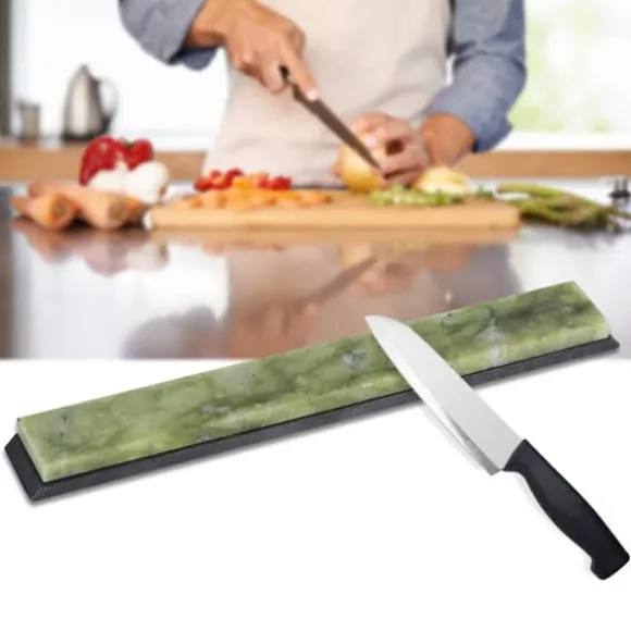 Naturlig Slipsten Slipsten Kniv Polering Slipverktyg Grön 10000#