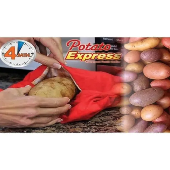 ÅNGKOKARESACK FÖR POTATIS MIKROVÅGSUGN
