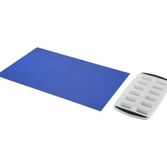 Nostik Frysmatta 40x25 cm Blå