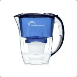 Océane Filter Carafe + 1 LITTLE BALANCE patron - 8593 - Minskar mikroplast, klor, kalkavlagringar, 2,8 l, Ultrasnabbt flöde