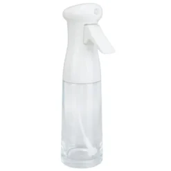 Oljesprayflaska - 300 ml, högtryck, ergonomiskt handtag, BBQ-bakning - vit
