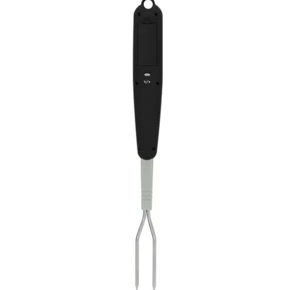 Omedelbar läsning Dual Probe LED Display Digital kött BBQ termometer matlagningsgaffel