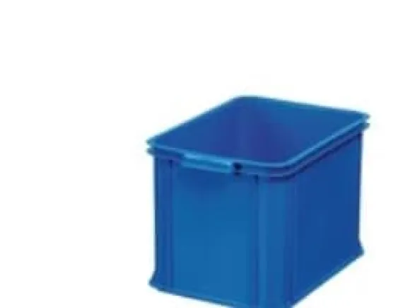Opbevaringskasse, 28 l, 28,5 x 30 x 40 cm, plast, blå