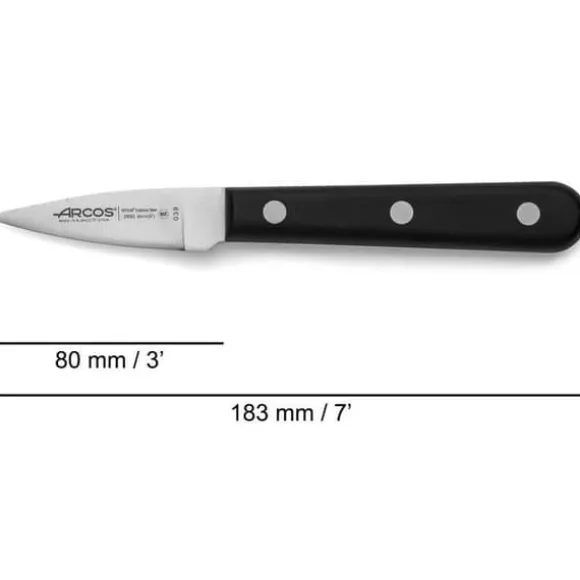 Ostronskalare - ARCOS Universal - 80 mm - Nitrum® Rostfritt Stål - Modernt Design - 1 styck