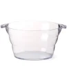 Oval skål för champagne eller punch, gjord av SAN-plast, 47x29x23cm - Hendi 593165
