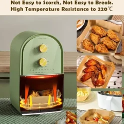 100-pack Bakplåtspapper Airfryer 16cm - Medium