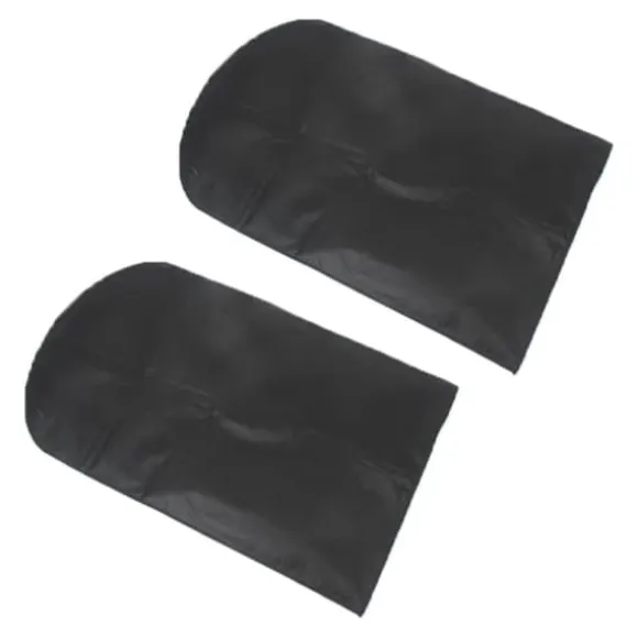 2-pack klädförvaringspåsar med genomskinligt fönster, non-woven tyg, 120x60 cm