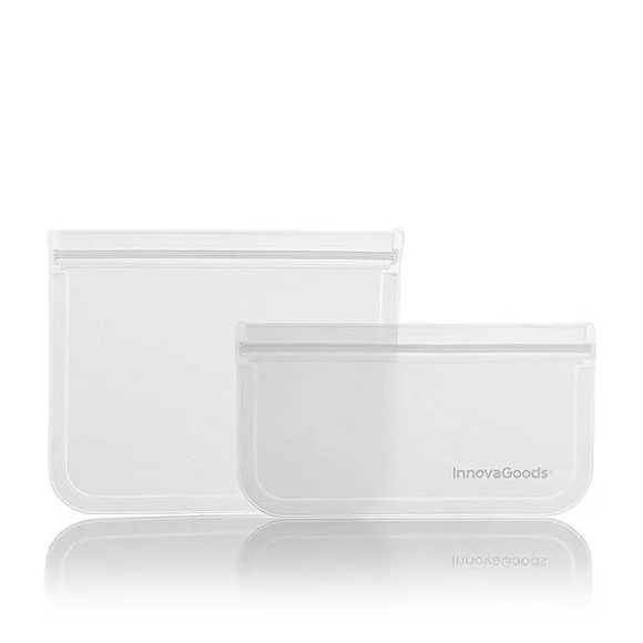 10-Pack - Matpåsar / Matförvaring Påsar - Återanvändbara