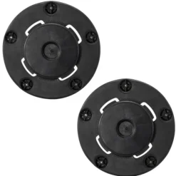 2-pack Rund Papperskorgs-Dolly, Passar 20, 32, 44, 55 Gal Sopbehållare, Robust och Lätt att Flytta
