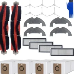 Packtillbehör för Dream D10 Plus/L10 Plus/Z10 Pro - Väska/Filt/Trasa/Sidoborste/Utrullningsverktyg Phonillico®