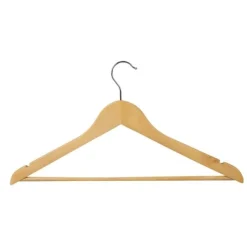 10-Pack - Trägalgar / Galgar i Trä - Klädhängare