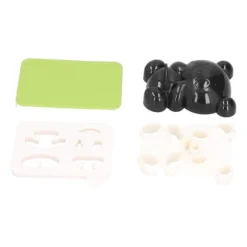 Panda Risbollsform Silikon av livsmedelskvalitet Söta gör-det-själv-kakor Onigiri-form för köksrestauranger