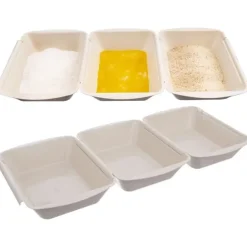 Paneringsbehållare 3x1,5 l 3 st.