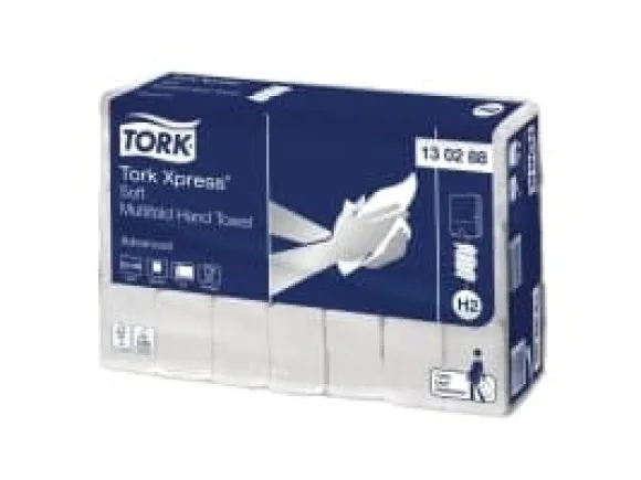 Papirhåndklæde Tork Xpress Adv 2-lags 320x213mm 21x136ark/kar
